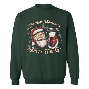 Barstool Santa Guinness crewneck